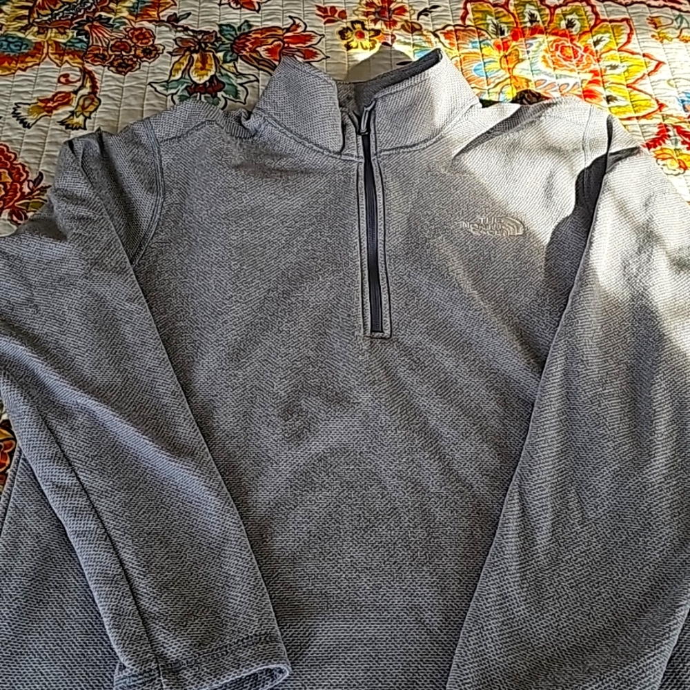 Pullover gray mens sweatshirt